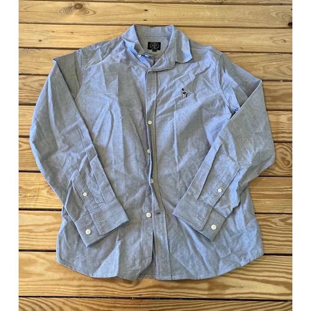 Briton By Hazzys Button Down Shirt Size Large Men’s Blue